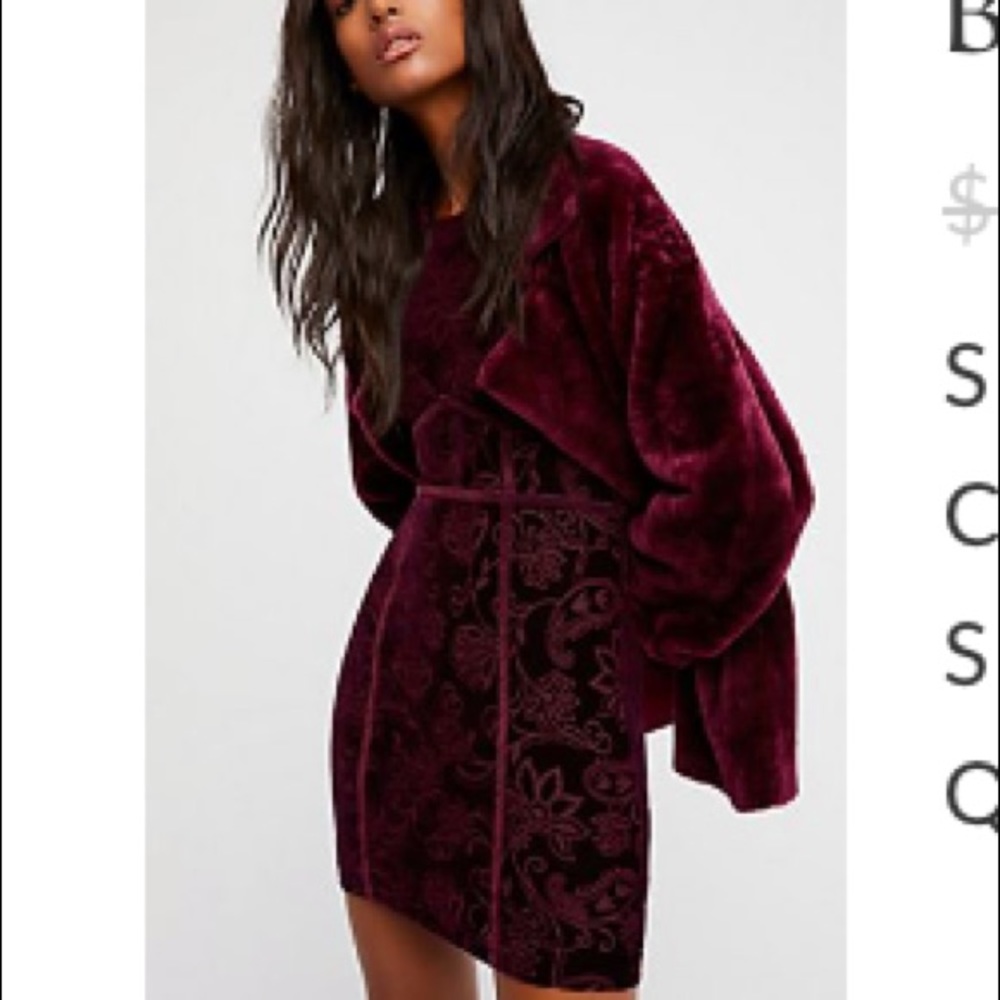 Free people burnout babe bodycon